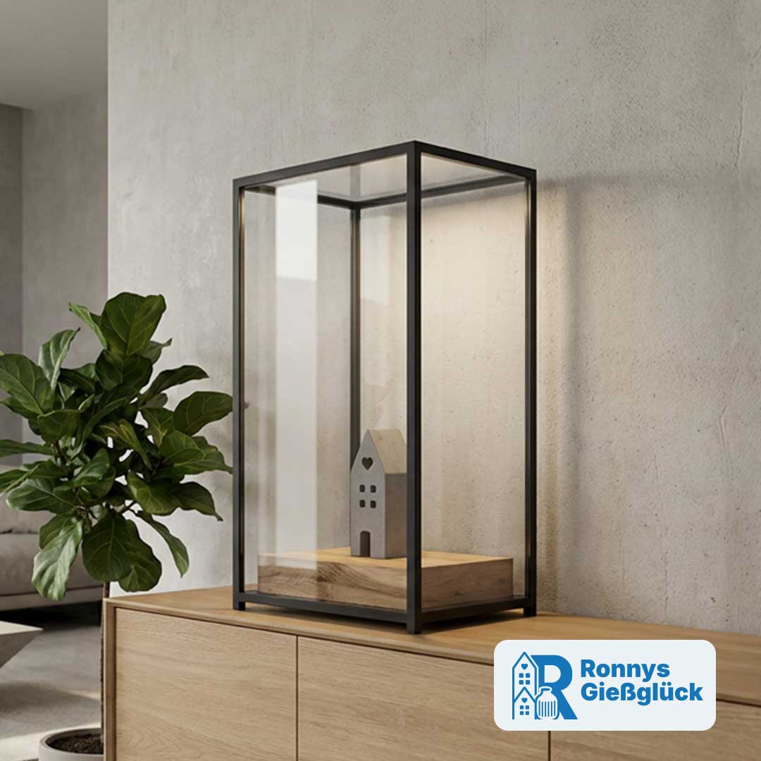 Beton Haus Deko mittel im Wohnraum