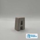 Beton Buchstabe A Deko handgemacht
