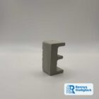 Beton Buchstabe E Deko handgemacht