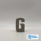 Beton Buchstabe G handgemacht Deko personalisierbar Ronnys Gießglück