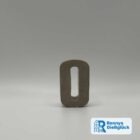 Beton Buchstabe O handgemacht Deko personalisierbar Ronnys Gießglück