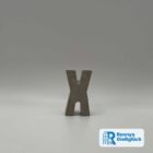 Beton Buchstabe X handgemacht Deko personalisierbar Ronnys Gießglück