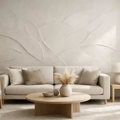 Gips Deko modern für ein ruhiges Zuhause